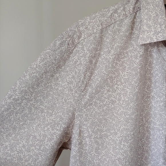 Paul Smith London Button Down Dress Shirt Size 16 1/2 Byard Trim Fit - Picture 8 of 16